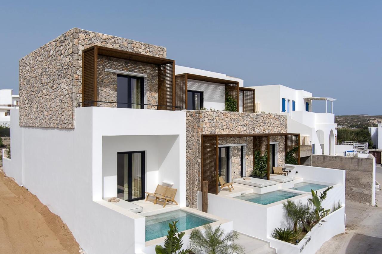 Boho Sapiens Sea View Apartment Adamantas  Bagian luar foto