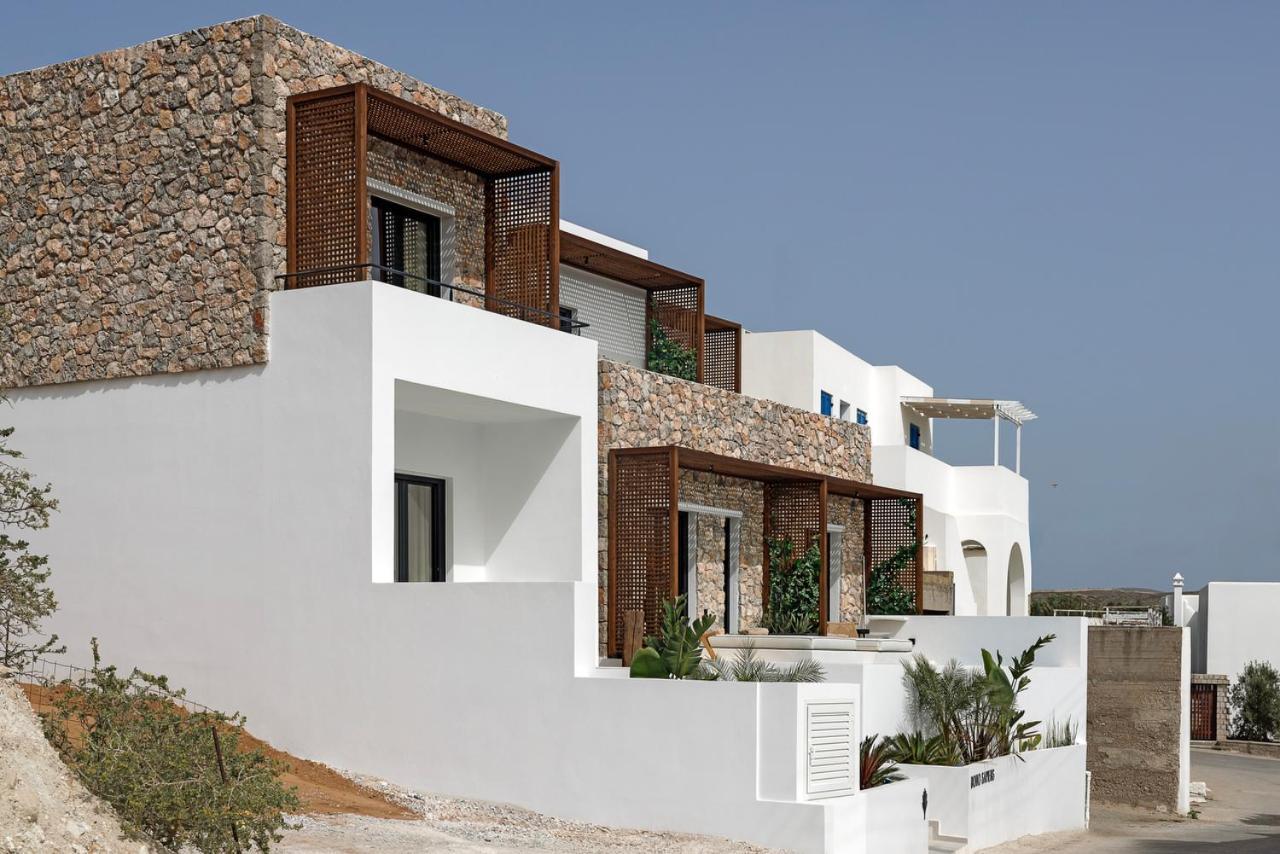 Boho Sapiens Sea View Apartment Adamantas  Bagian luar foto