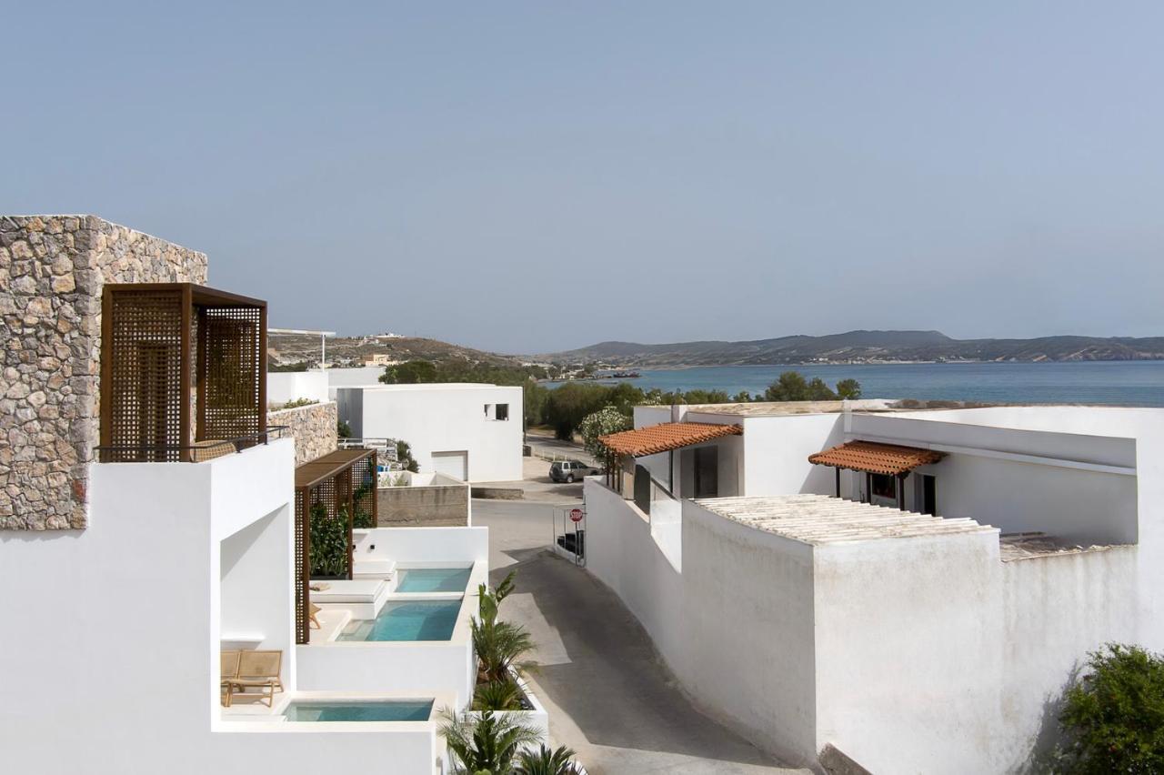 Boho Sapiens Sea View Apartment Adamantas  Bagian luar foto