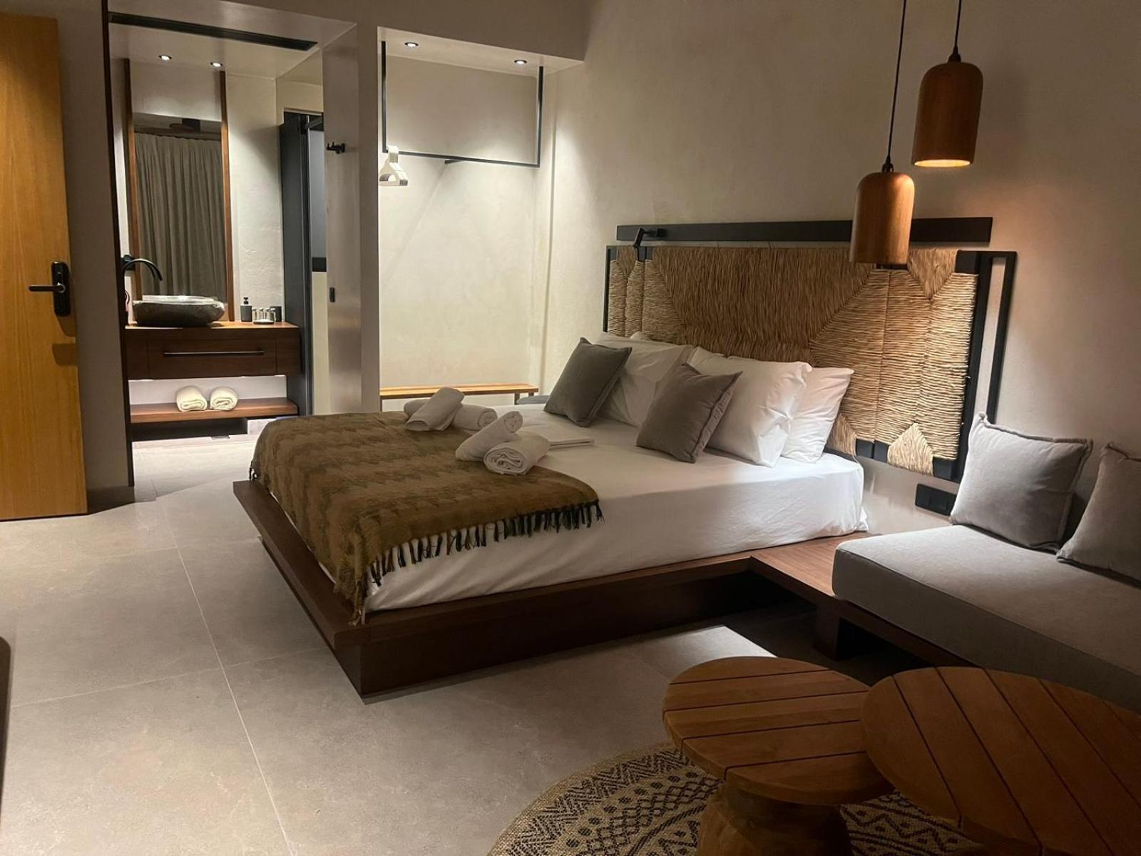 Boho Sapiens Sea View Apartment Adamantas  Bagian luar foto