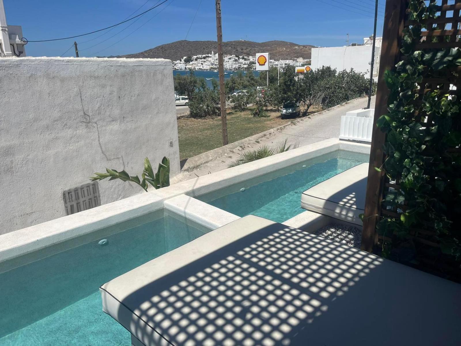 Boho Sapiens Sea View Apartment Adamantas  Bagian luar foto