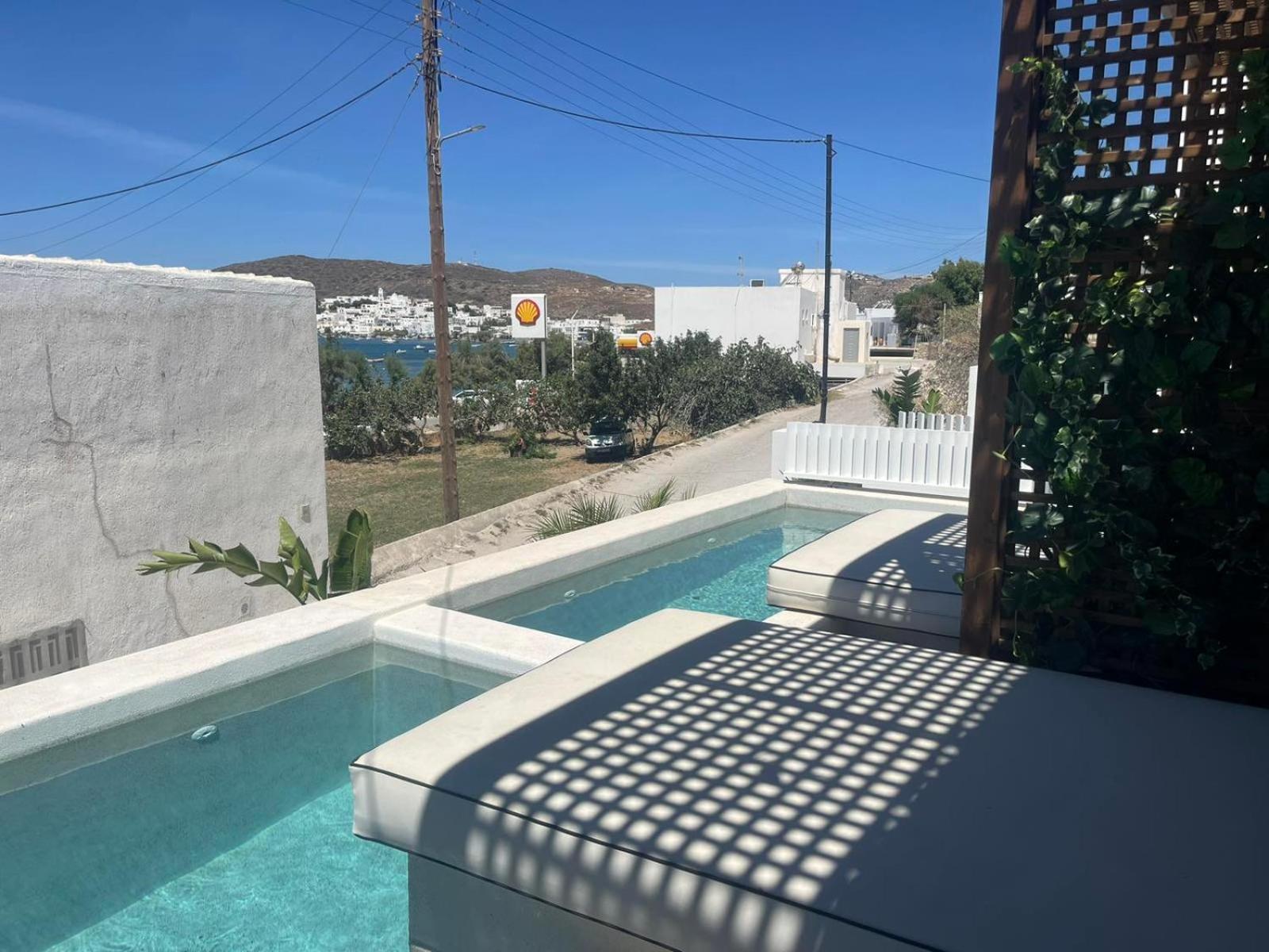 Boho Sapiens Sea View Apartment Adamantas  Bagian luar foto